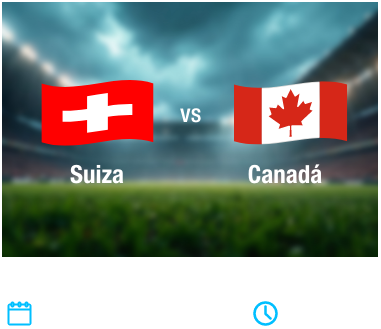 Partido 27 - Suiza vs Canada